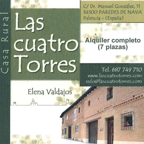 Casa Rural Las Cuatro Torres Paredes de Nava photo